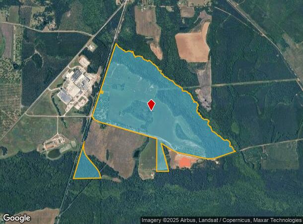 A E Harris Rd, Kathleen, GA Parcel Map