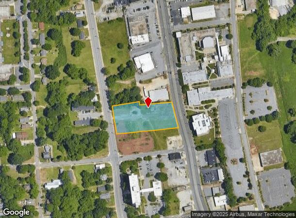  908 S Main St, High Point, NC Parcel Map