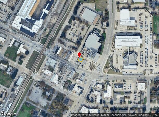  110 N Mckinney St, Richardson, TX Parcel Map