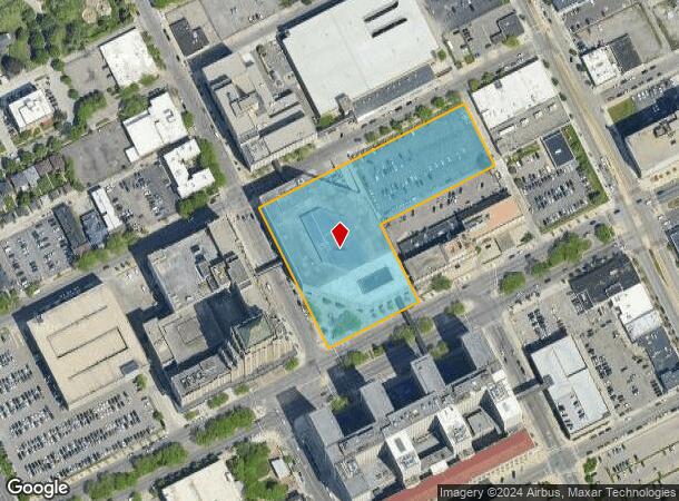  3031 W Grand Blvd, Detroit, MI Parcel Map