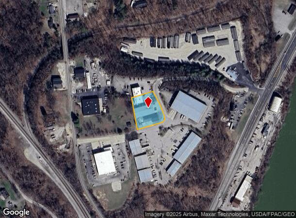  4970 Teays Valley Rd, Scott Depot, WV Parcel Map