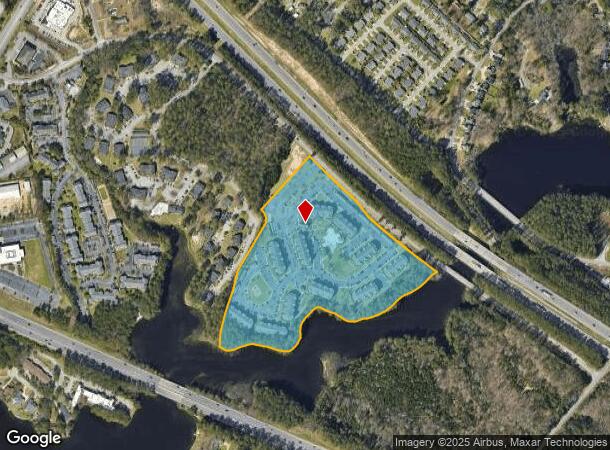1460 Oakcrest Dr, Columbia, SC Parcel Map