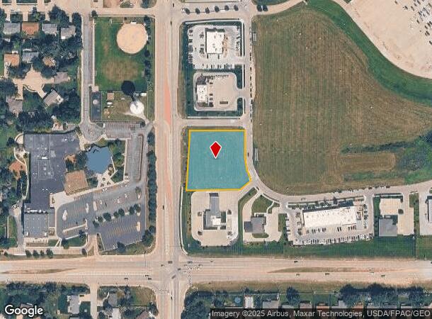  3820 N 203Rd St, Elkhorn, NE Parcel Map