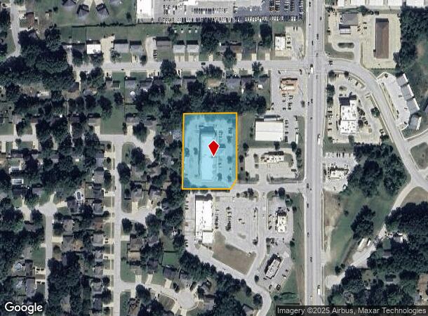  120 Express Ln, Lansing, KS Parcel Map