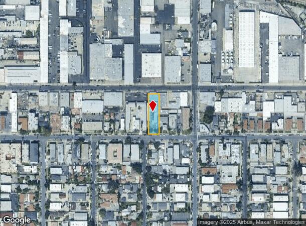  11924 Vose St, North Hollywood, CA Parcel Map