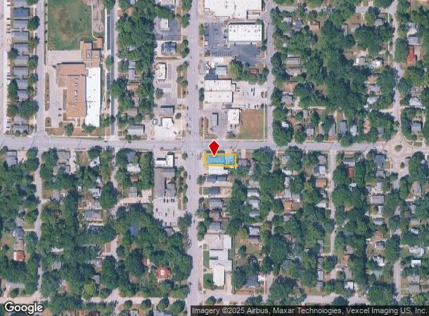  1900 Massachusetts St, Lawrence, KS Parcel Map