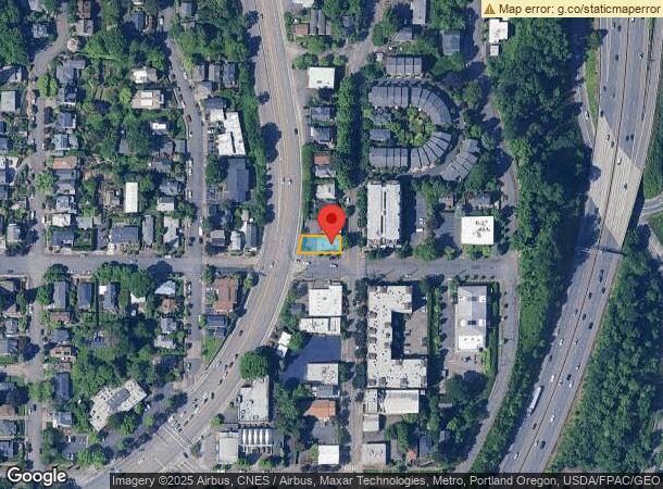  4245 S Corbett Ave, Portland, OR Parcel Map