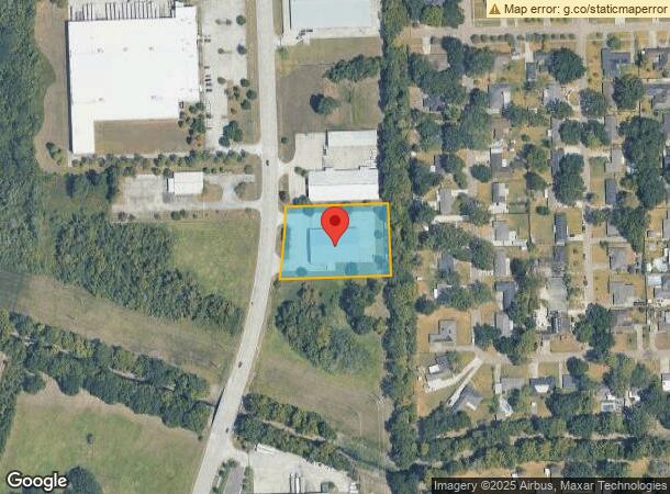  1818 Oak Villa Blvd, Baton Rouge, LA Parcel Map