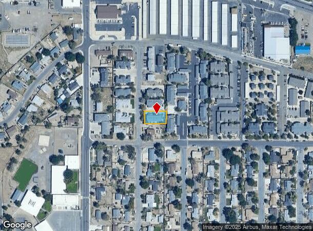 155 Curry Dr, Fernley, NV Parcel Map