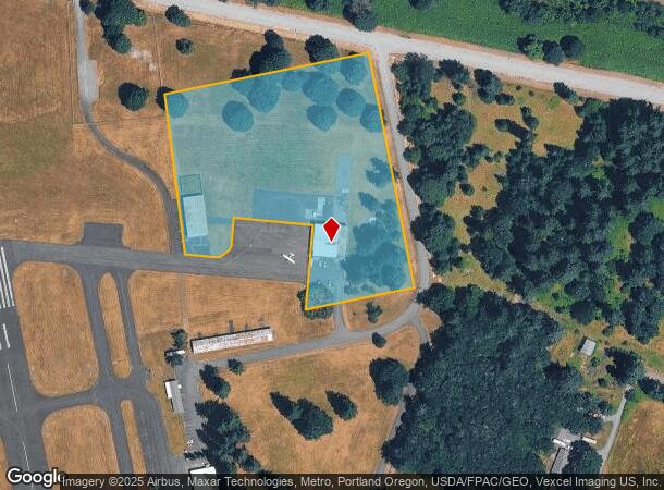 53894 Airport Rd, Scappoose, OR Parcel Map