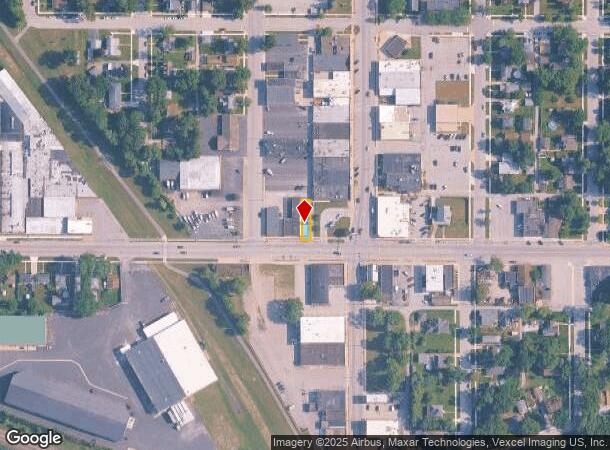110 W Main St, Griffith, IN Parcel Map