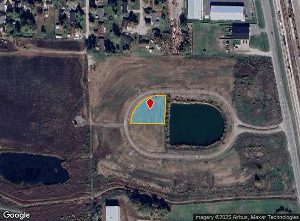 1040 W Omega Dr, Columbus, IN Parcel Map