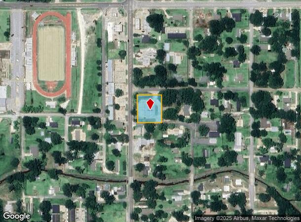 510 N Thomson Ave, Iowa, LA Parcel Map