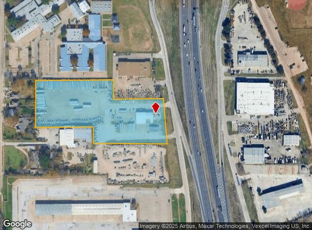  1401 S Loop 12, Irving, TX Parcel Map