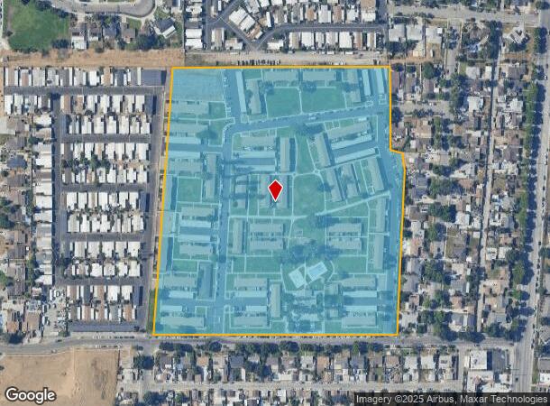  2122 Chestnut St, San Bernardino, CA Parcel Map