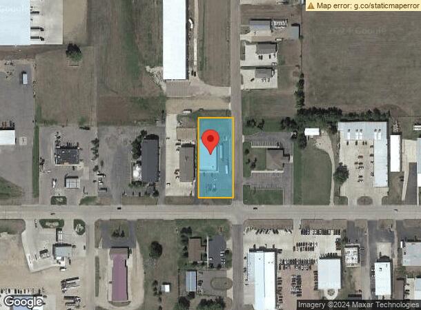  1400 W Cedar St, Beresford, SD Parcel Map