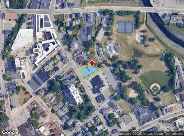 263 Pond St, Woonsocket, RI Parcel Map