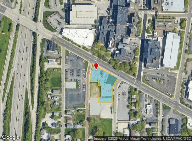  520 E Market St, Akron, OH Parcel Map