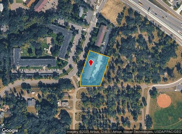 2520 Fairoak Ave, Anoka, MN Parcel Map