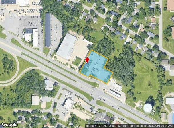  3280 University Ave, Waterloo, IA Parcel Map