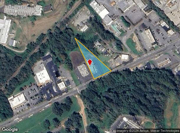  504 W Fleming Dr, Morganton, NC Parcel Map