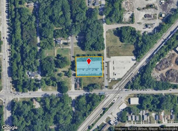  13820 Utica Ave, Robbins, IL Parcel Map