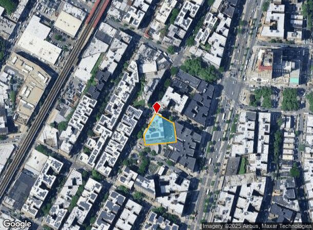 1540 Walton Ave, Bronx, NY Parcel Map