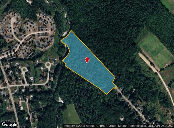 184 Allen Ave, Auburn, ME Parcel Map