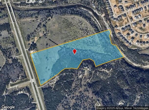 18050 Ronald Reagan Blvd, Leander, TX Parcel Map