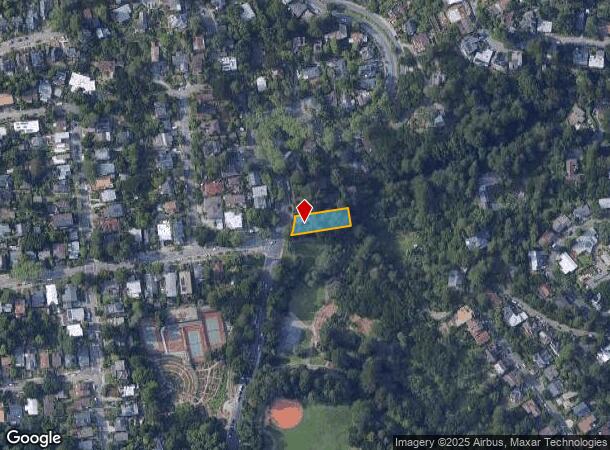 1197 Euclid Ave, Berkeley, CA Parcel Map