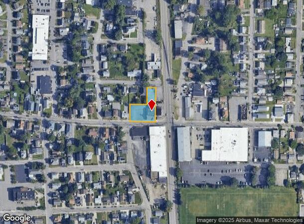  176 Columbus Ave, Pawtucket, RI Parcel Map