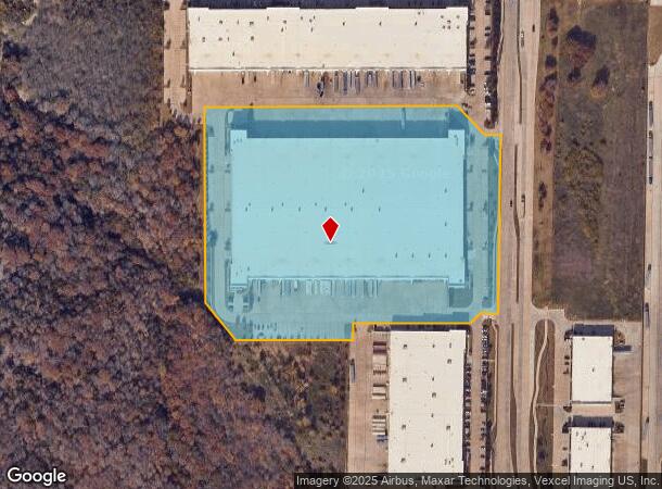  501 Gerault Rd, Flower Mound, TX Parcel Map