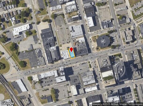 16 W Huron St, Pontiac, MI Parcel Map