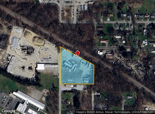  1515 Masters Ave, Ashland, OH Parcel Map