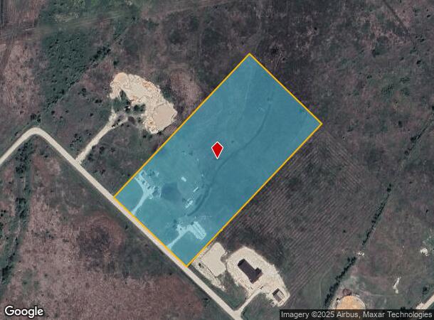 15611 Hughes Rd, Guy, TX Parcel Map