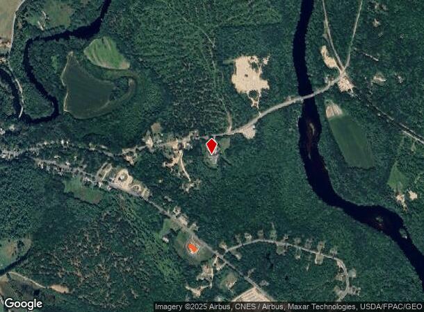 133 Cumberland St, Cornish, ME Parcel Map