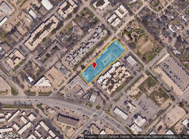  2920 Kendale Dr, Dallas, TX Parcel Map