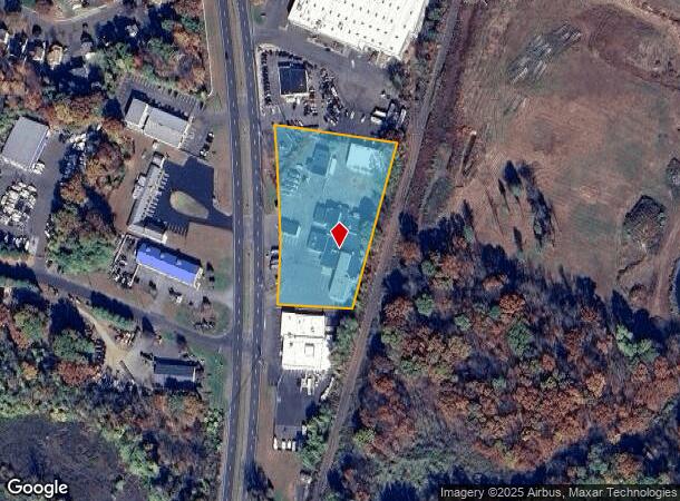 1518 John Fitch Blvd, South Windsor, CT Parcel Map