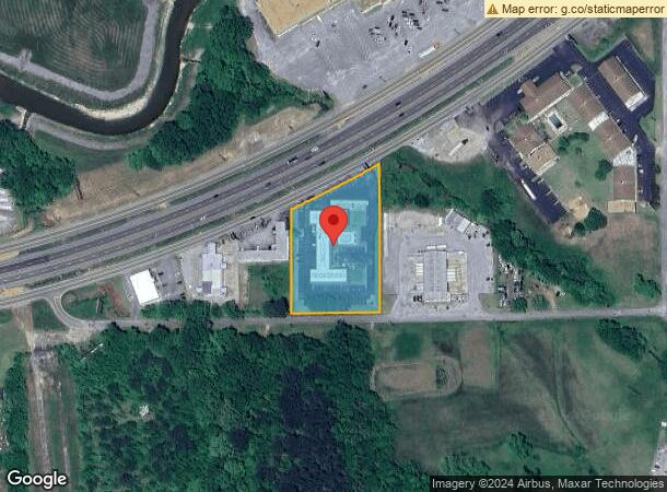  2309 S Frontage Rd, Meridian, MS Parcel Map