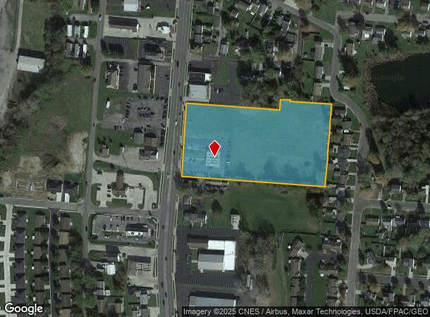  1433 S Main St, Bellefontaine, OH Parcel Map