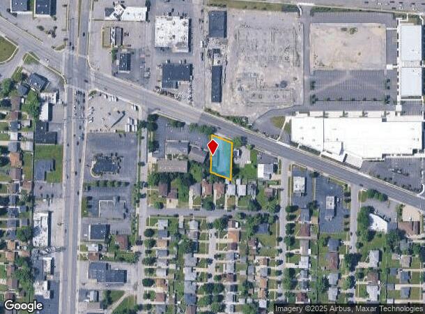  2114 Eggert Rd, Buffalo, NY Parcel Map