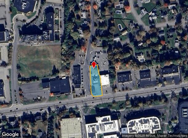 691 Worcester St, Natick, MA Parcel Map