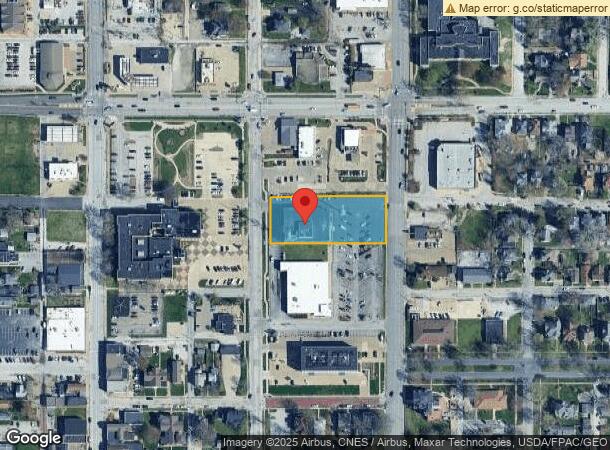  1706 Brady St, Davenport, IA Parcel Map