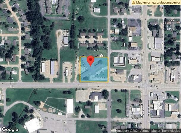  201 W Walnut St, Tecumseh, OK Parcel Map