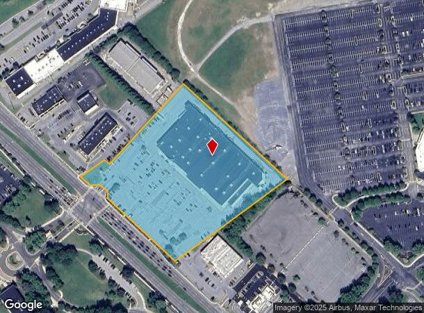  1165 N Dupont Hwy, Dover, DE Parcel Map