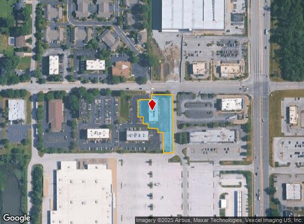 905 175Th St, Homewood, IL Parcel Map