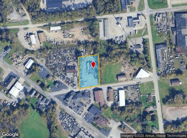  1121 Grandview Ave, New Castle, PA Parcel Map