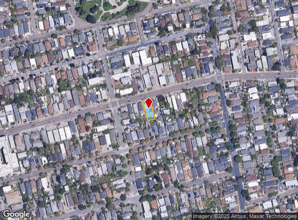  1314 Ashby Ave, Berkeley, CA Parcel Map