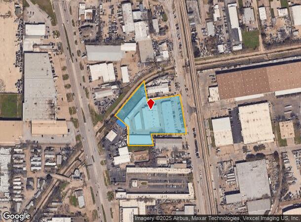  10333 Denton Dr, Dallas, TX Parcel Map