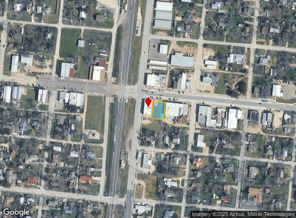  100 E Davilla St, Granger, TX Parcel Map
